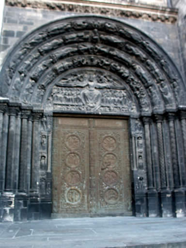 Another ancient door at St. Denis